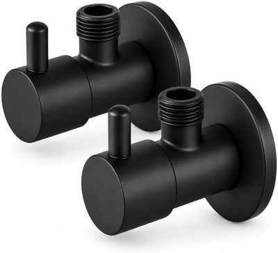GME Llaves de Escuadra Pack de 2 para Cortar el Agua en Baño y Cocina