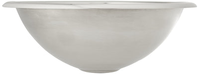 Lavamanos Semiesférico Mediclinics SN0027C Inox Brillante