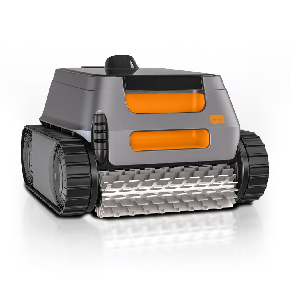 Aquasphere ASR 105 | Robot Limpiafondos Eléctrico para Piscinas hasta 9x4 m, Limpia Fondo, Paredes y Línea de Flotación