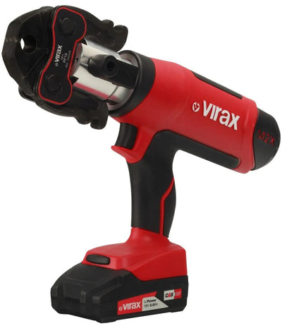 Prensa Electromecánica de Engarzado Viper L2X con Insertos TH y 2 Baterías Virax