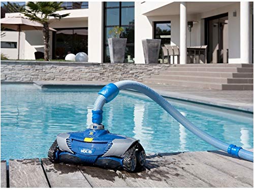 Zodiac W78055 - Juego de 6 Secciones de Mangueras Twist Lock, 6 x 1 m, para Limpiafondos de Piscina Hidráulicos, Color Azul