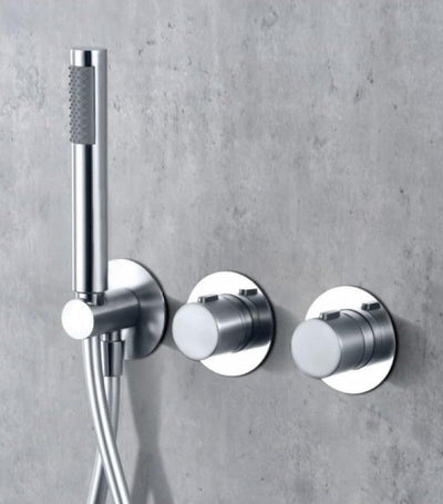 Conjunto Ducha Empotrado IMEX Breda GTB056 Cromo