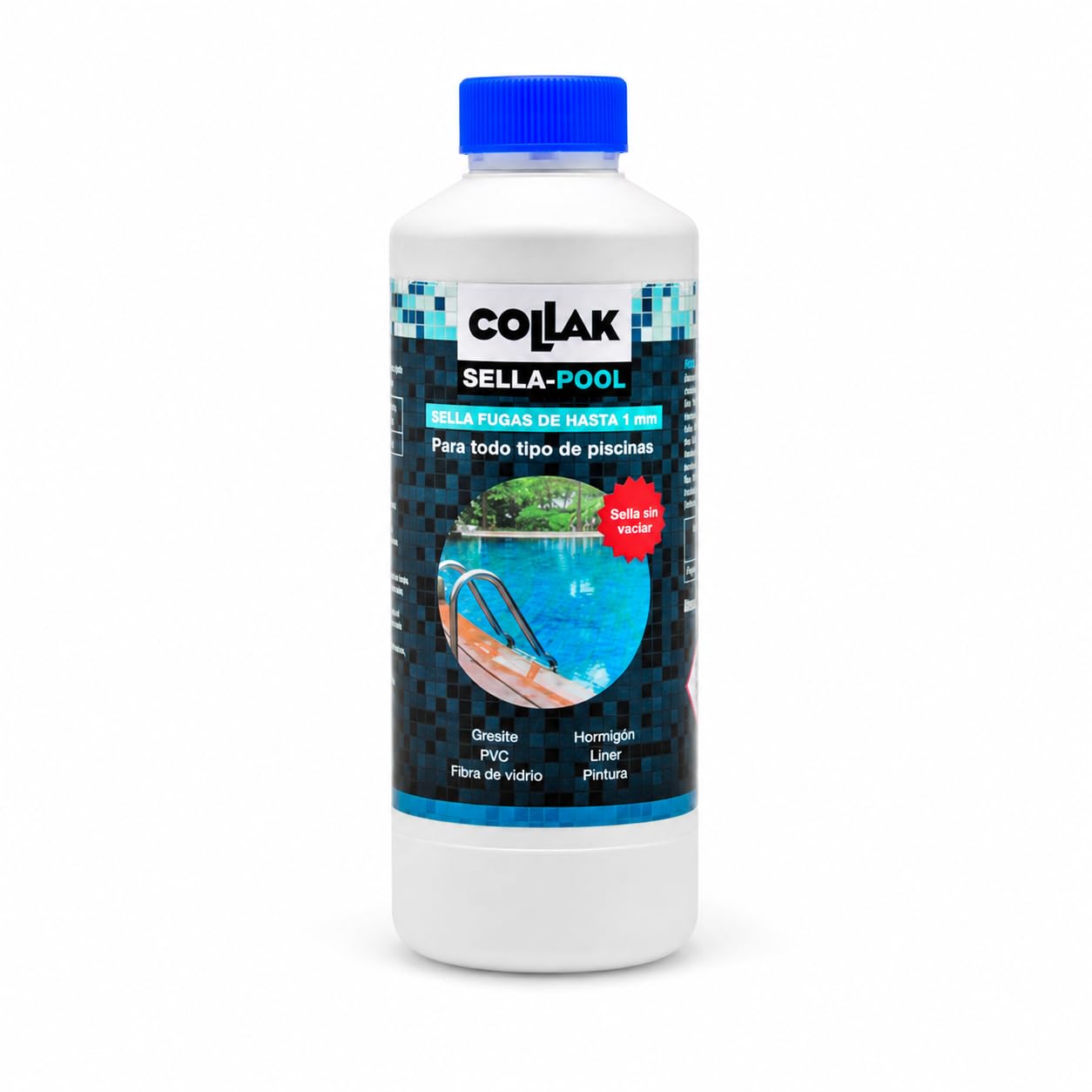 Sellador Fugas Piscina COLLAK Sella-Pool 1L
