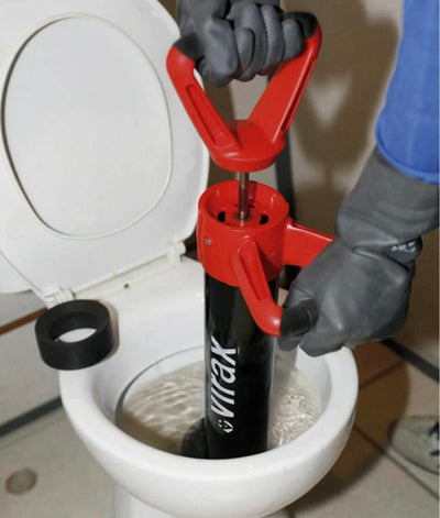 Desatascador de Bomba Manual Virax | Uso Profesional Fontanería