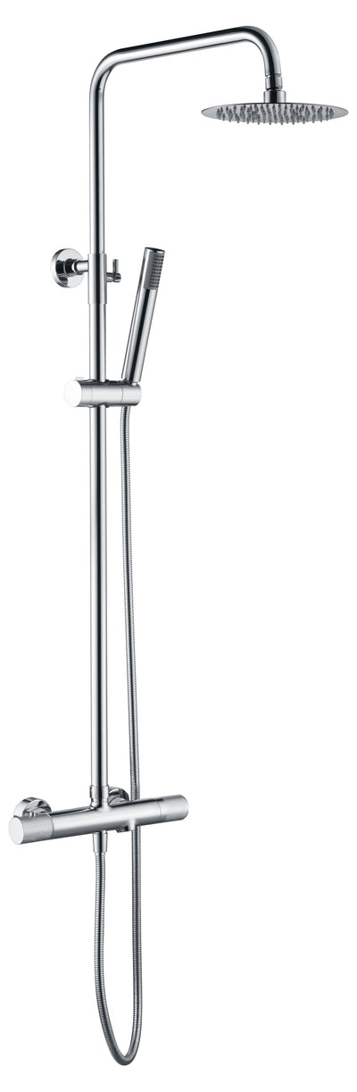 Conjunto Bañera Ducha IMEX Line BTD038B Cromo