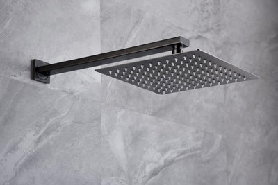 Conjunto Ducha Empotrado IMEX Pisa GPP048BGM Black Gun Metal