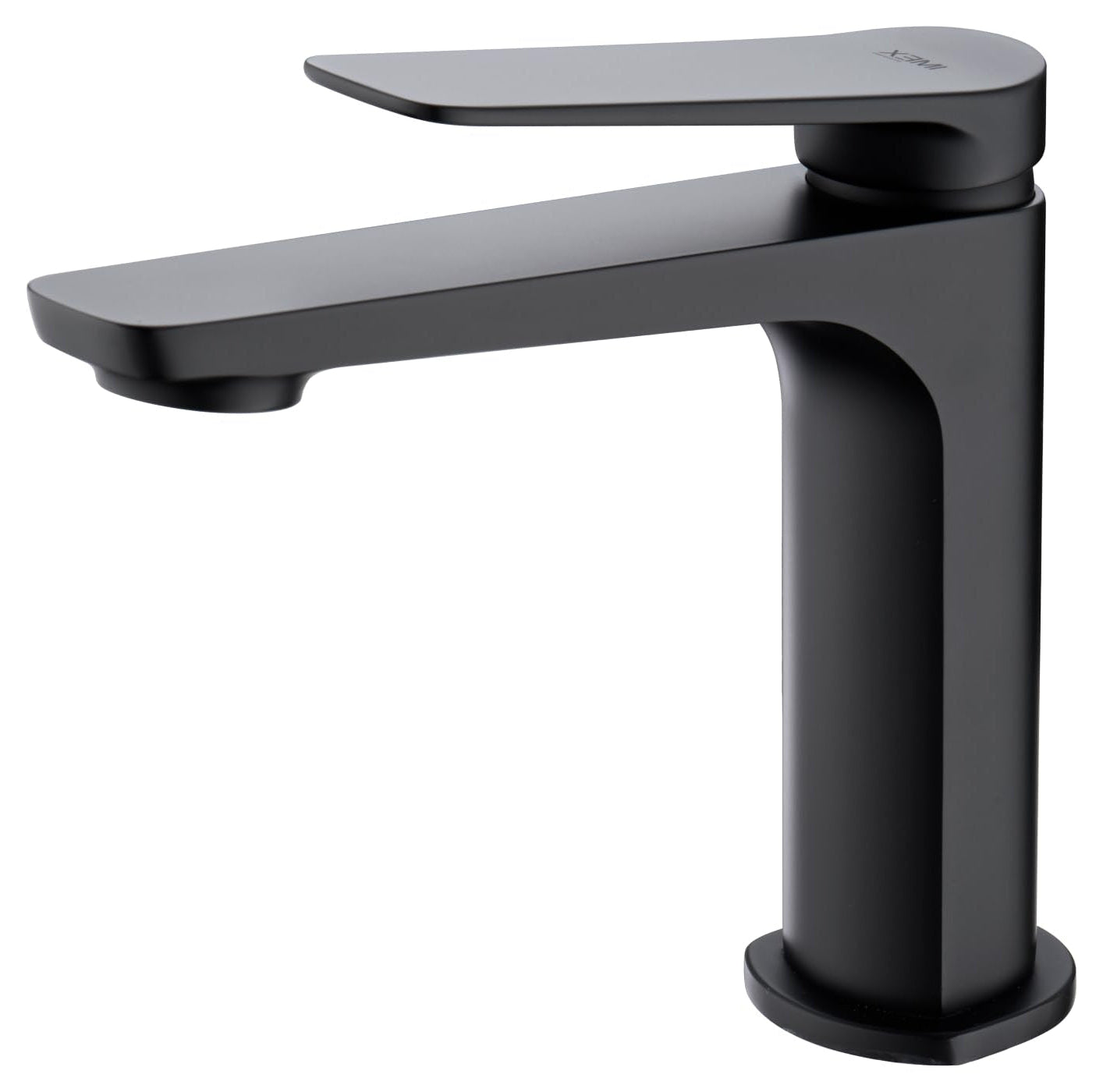 Grifo lavabo IMEX Nápoles BDN047-1NG negro mate
