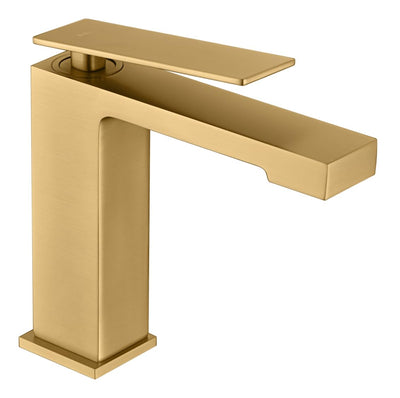 Grifo Lavabo IMEX Pisa BDP048-1OC Oro Cepillado