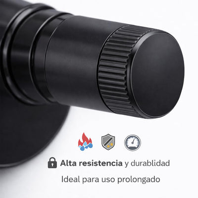 Mando Oculto con Plafón Galyon Negro o Cromo