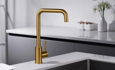 Grifo Cocina IMEX Loira BDC035 Oro Cepillado