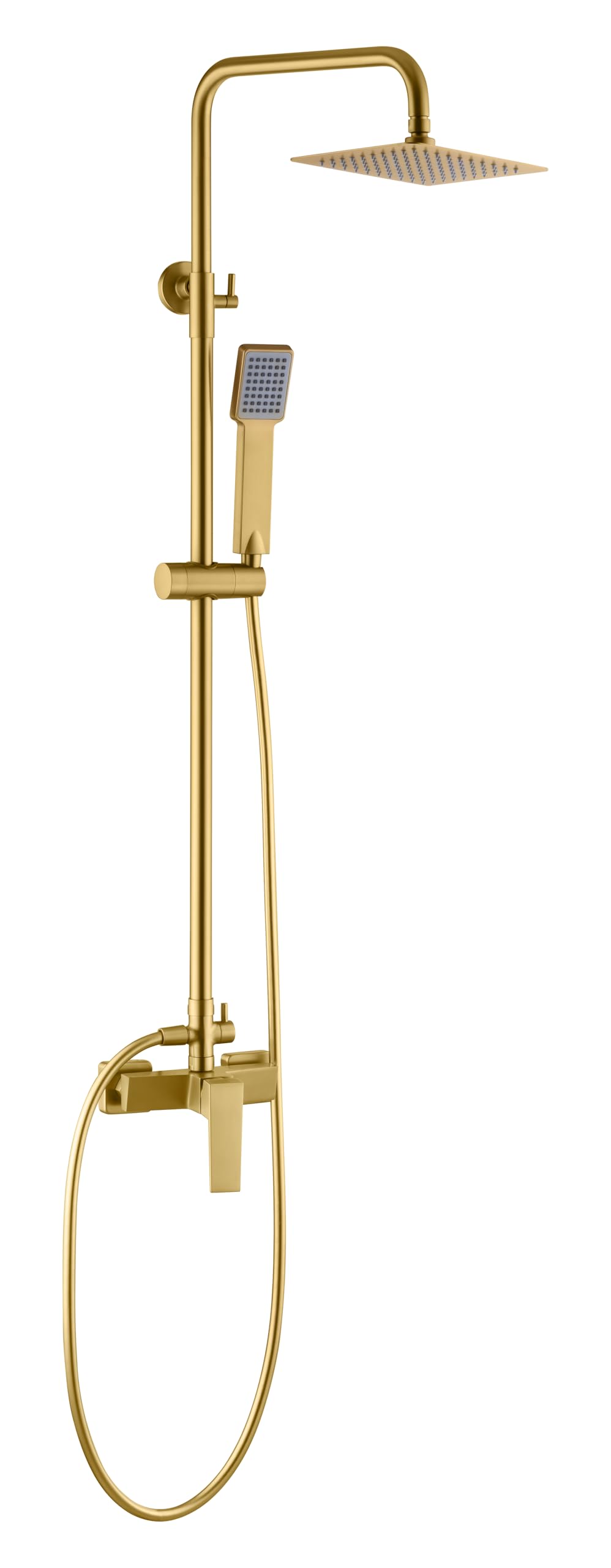Imex - Conjunto de Ducha Monomando ART BDAR025/OC | Oro cepillado, Latón de alta calidad, Diseño moderno