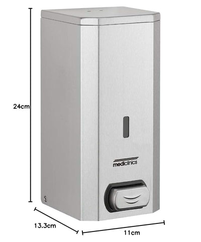 Dosificador de Jabón Líquido Mediclinics DJ0031CS Inox Satinado 1,5 L