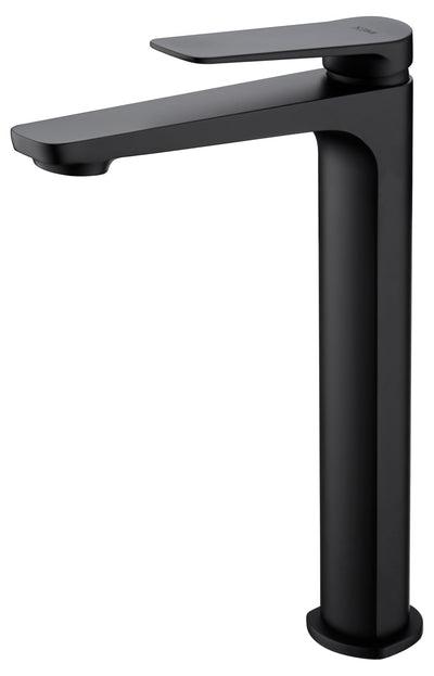 Grifo lavabo alto IMEX Nápoles BDN047-3NG negro mate