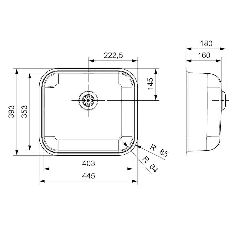 Galindo Colorado - Fregadero Especial Colorado