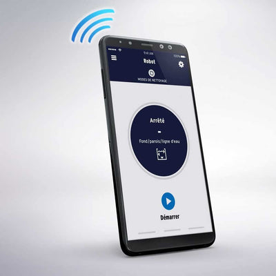 Robot Limpiafondos Zodiac CNX 50 iQ WR000500 con App iAquaLink, Lift System y Carro | Piscinas hasta 12 x 6 m