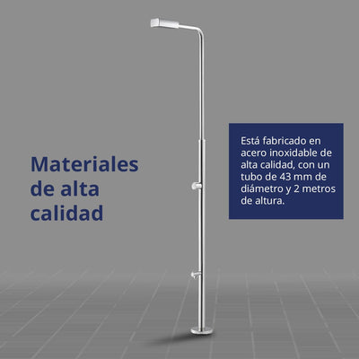 Columna Ducha Exterior ASTRALPOOL Angel 52718 Acero Inoxidable