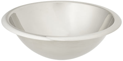 Lavamanos semiesférico Mediclinics SN0027C acero inoxidable brillante