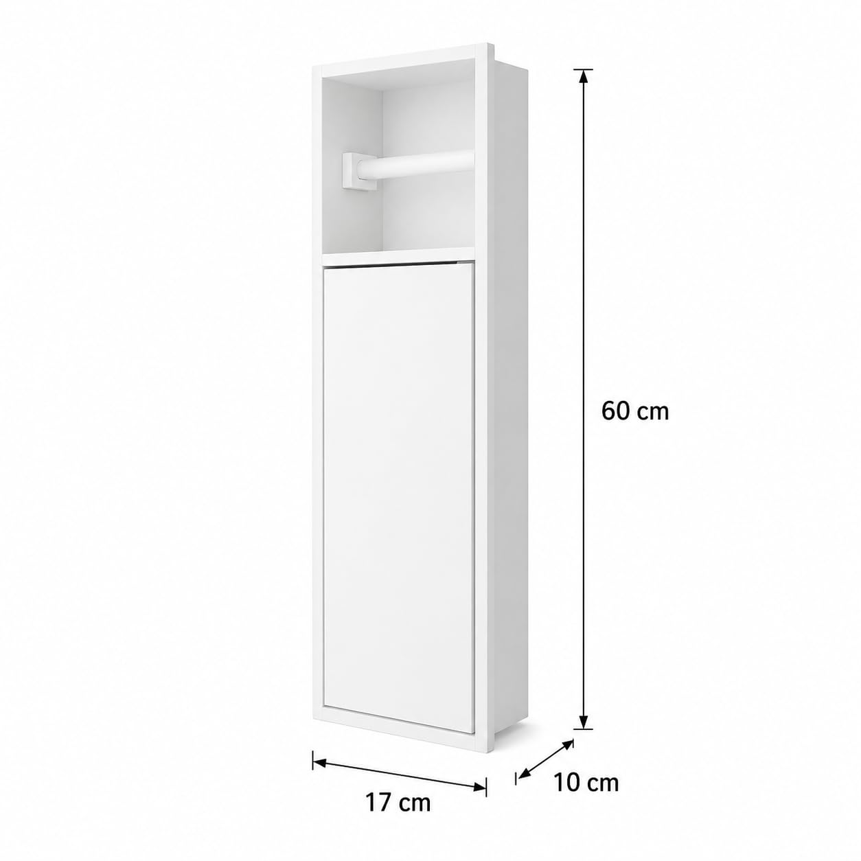Hornacina Baño Medimex Egean HOR007 Blanco Mate 17x60