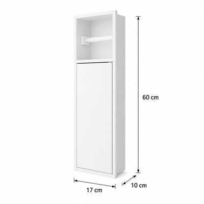 Hornacina Baño Medimex Egean HOR007 Blanco Mate 17x60