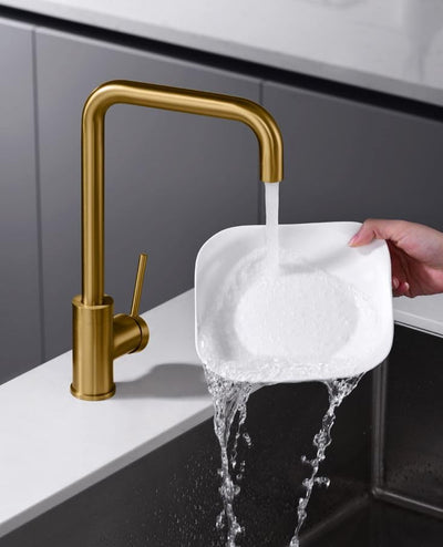 Grifo Cocina IMEX Loira BDC035 Oro Cepillado