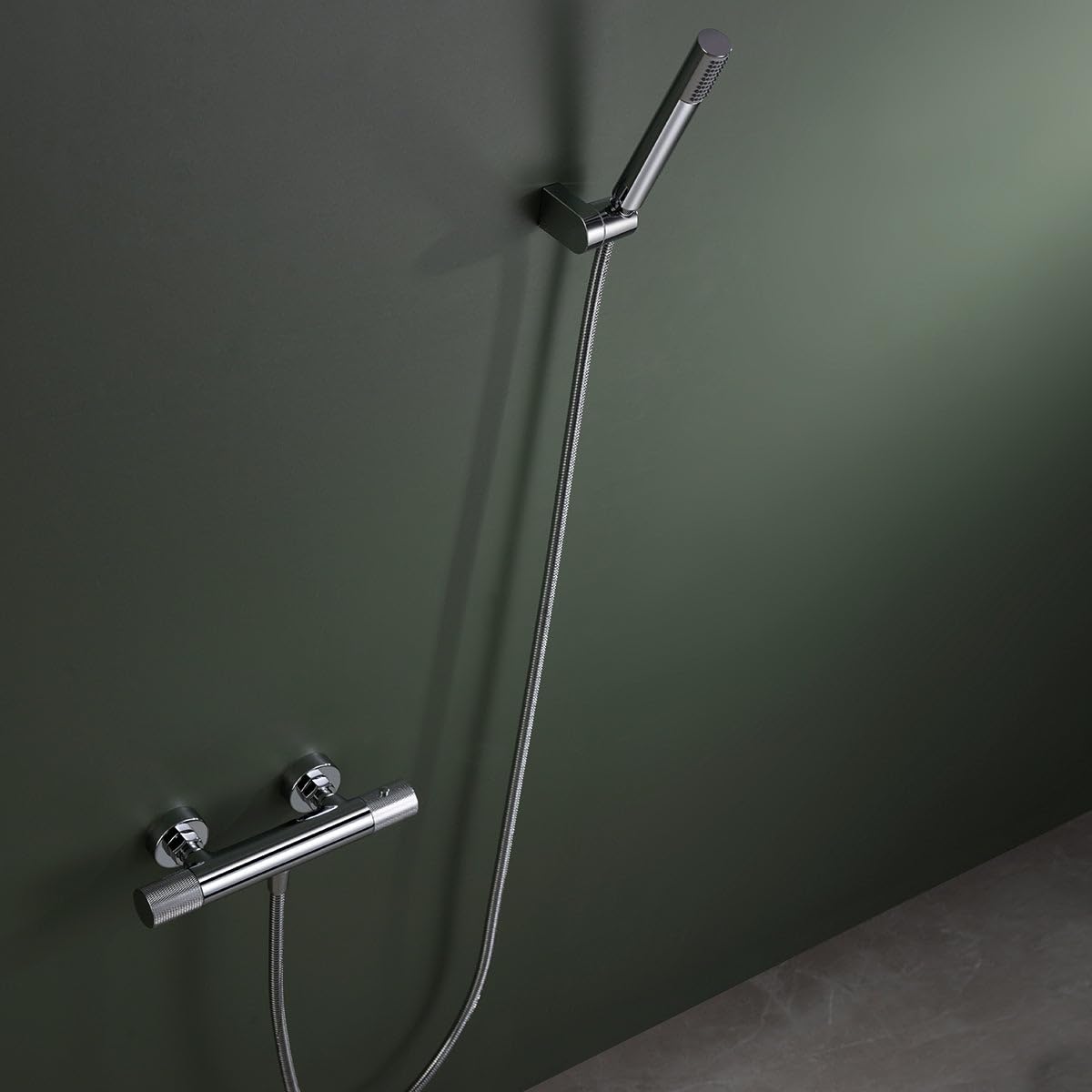 Grifo Termostático de Ducha IMEX LINE BTD038-5 Cromado