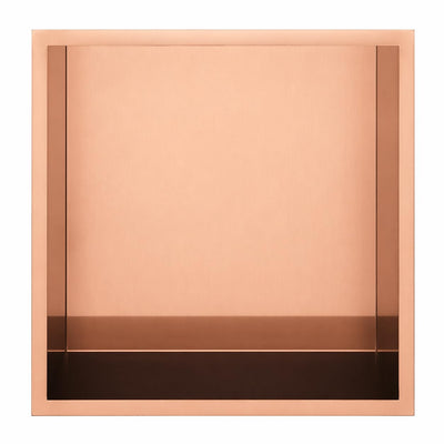 Hornacina Ducha Medimex Atlantic HOR001 Oro Rosa Cepillado 33x33
