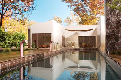 Cascada para Piscina IMEX Niágara Rosa Coral Acero S316