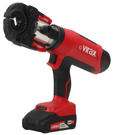 Prensa electromecánica Virax Viper L2X con insertos TH y baterías