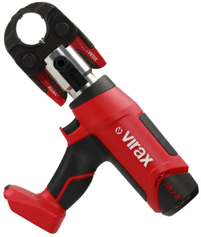 Prensa Electromecánica de Engarzado Virax Viper M2X con Insertos U y 2 Baterías