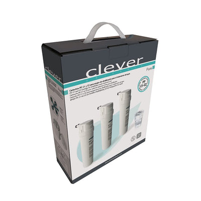 Pack Cartuchos Ultrafiltración PP C1 C2 CLEVER