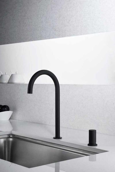 Grifo Cocina IMEX Manacor GCM001 Negro Mate