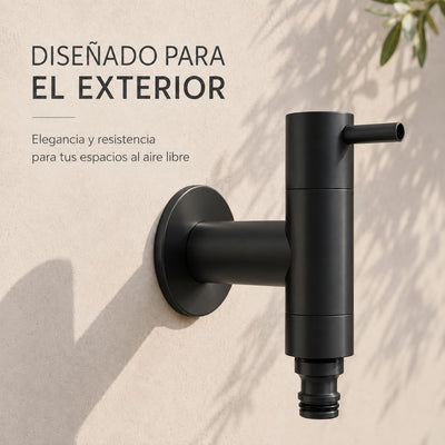 Grifo Exterior Jardín IMEX Arches GAA001 Acero Inoxidable S.316