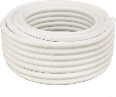 Espiroflex Hidrotubo Blanco Ø25 mm – Rollo 25 Metros | Tubo Flexible para Agua y Fontanería