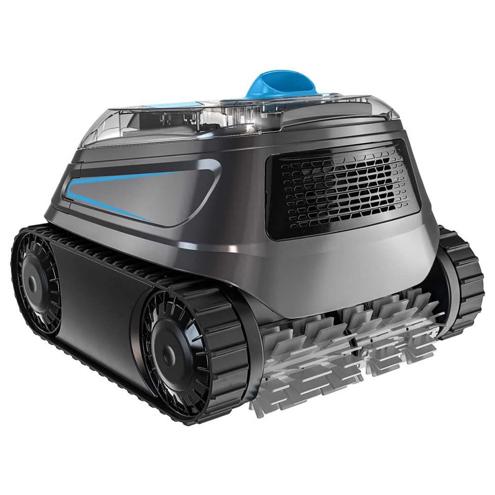Zodiac CNX 50 iQ | Robot Limpiafondos para Piscinas hasta 12x6 m, Limpia Fondo, Paredes y Línea de Agua, App y Carro Incluido