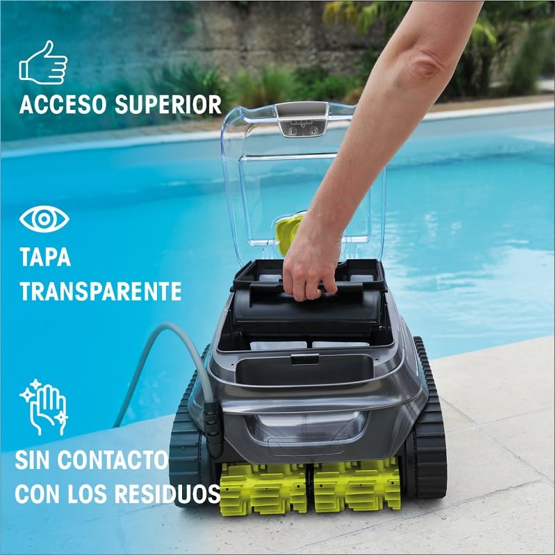 Zodiac CNX 2020 | Robot Limpiafondos para Piscinas hasta 10x5 m, Limpia Suelo, Paredes y Línea de Agua