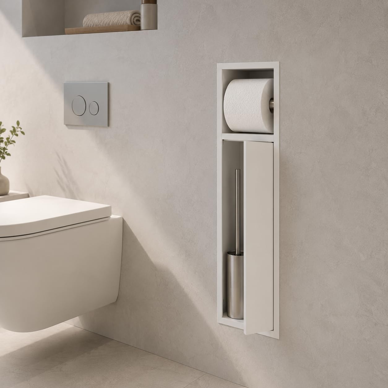 Hornacina Baño Medimex Egean HOR007 Blanco Mate