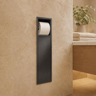 Hornacina Baño Medimex Egean HOR007 Black Gun Metal 17x60