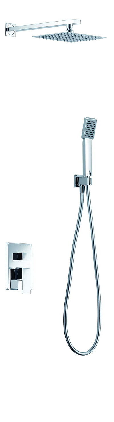 Conjunto de Ducha Empotrada IMEX Dublin GPE006 Cromo