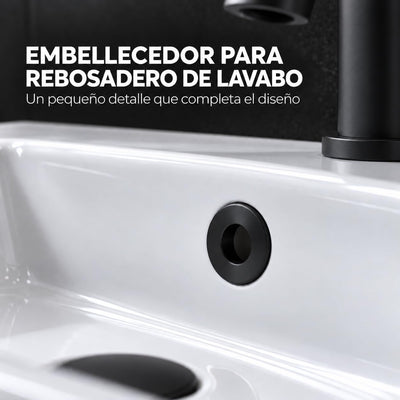 Embellecedor para Rebosadero de Lavabo IMEX ERL001 6 Acabados