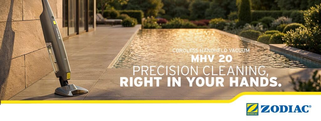 Aspirador Piscina Zodiac Serenit MVH 20 77943 Gris y Amarillo