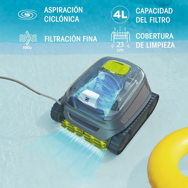 Zodiac CNX 2020 | Robot Limpiafondos para Piscinas hasta 10x5 m, Limpia Suelo, Paredes y Línea de Agua