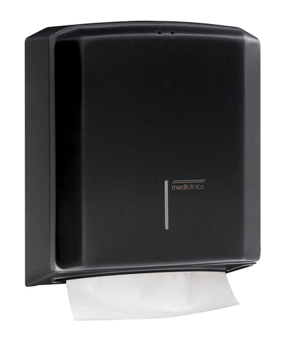 Mediclinics - Disp. Papel Toalla Negro (DT2106B)