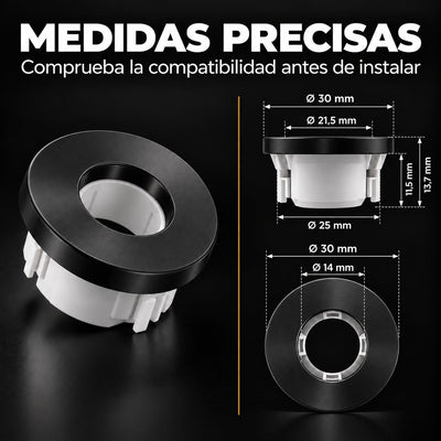 Embellecedor para Rebosadero de Lavabo IMEX ERL001 6 Acabados
