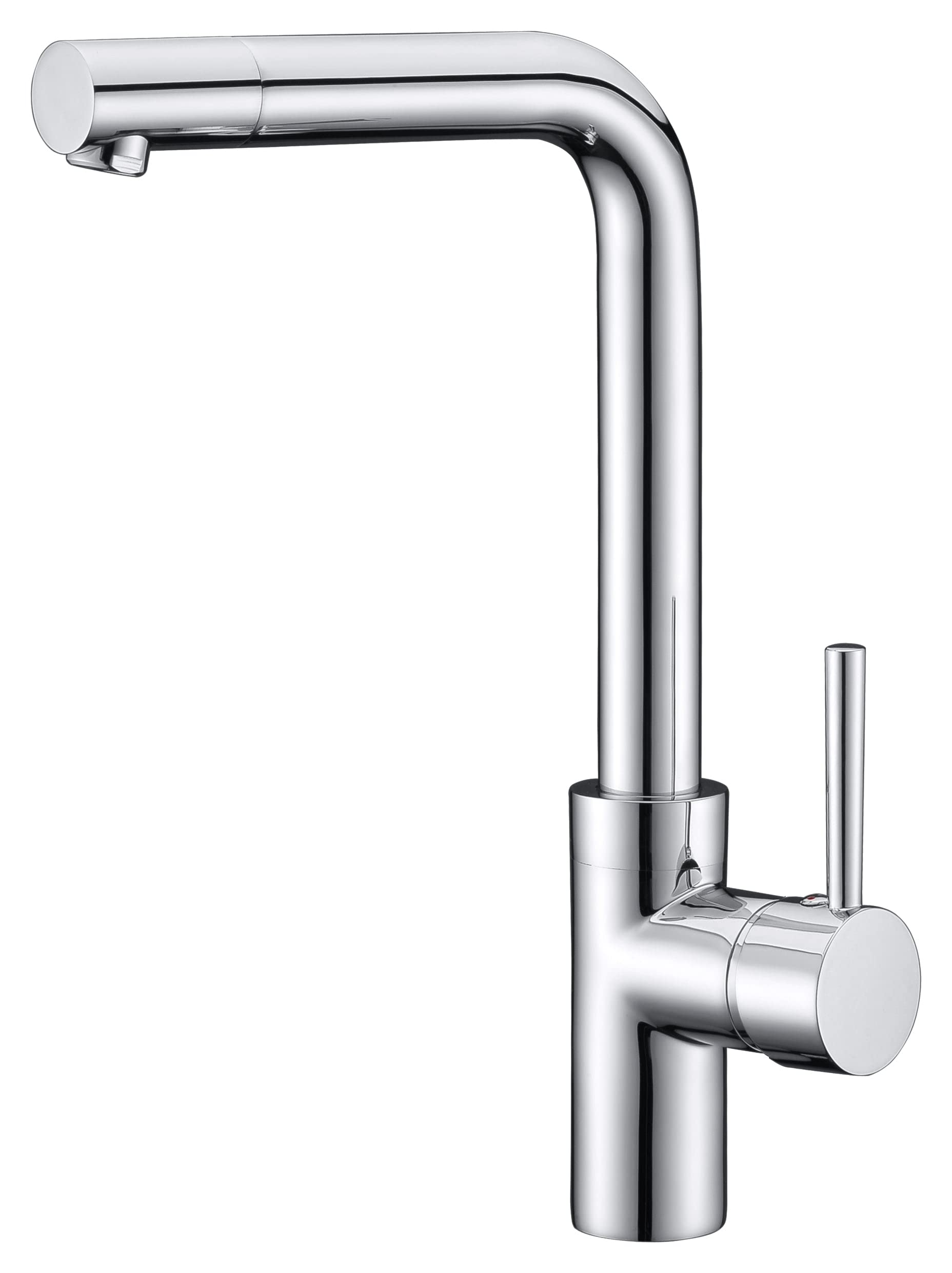 Imex - Grifo Monomando para Cocina Venecia GCE100 | Cromo, Latón de alta calidad, Diseño moderno