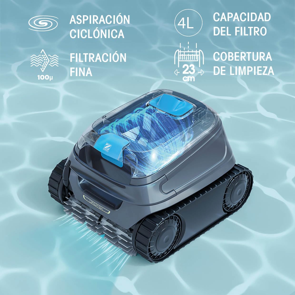 Control del robot Zodiac Freedom desde app iAquaLink