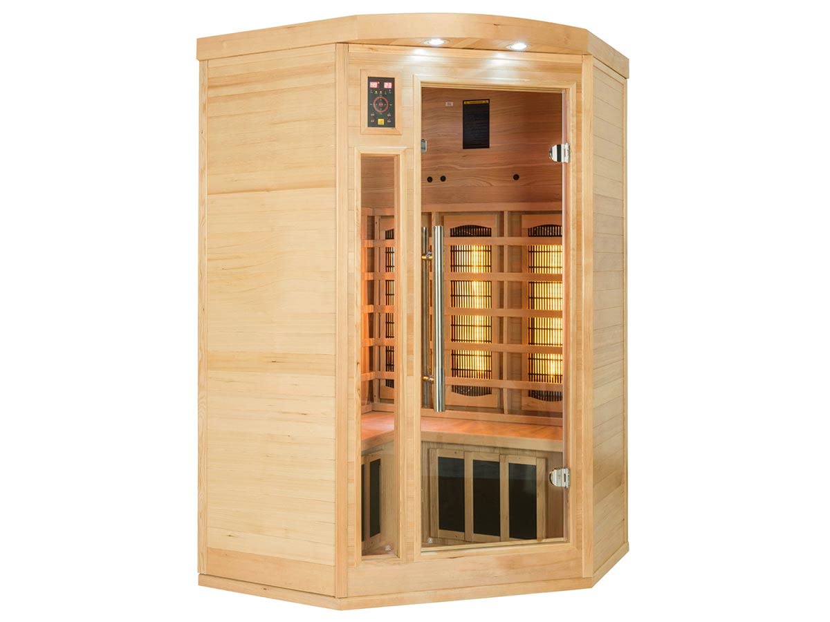 Sauna infrarrojo France Sauna Apollon SN-APOLLON-Q2C 2/3 plazas madera