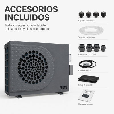 Bomba de Calor Piscina Hidrowater Jetline Selection FI