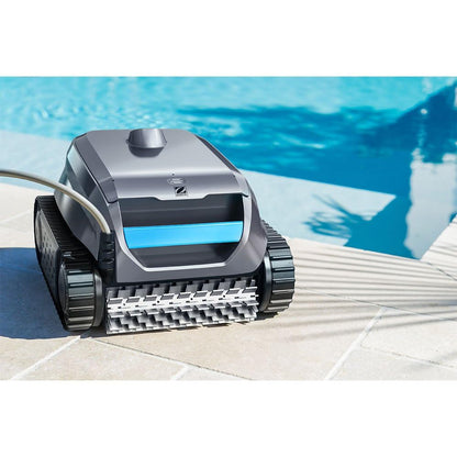 Zodiac Sweepy SWY 3500 | Limpiafondos Automático para Piscinas hasta 8x4 m, Limpia Suelo, Paredes y Línea de Flotación, con Cable