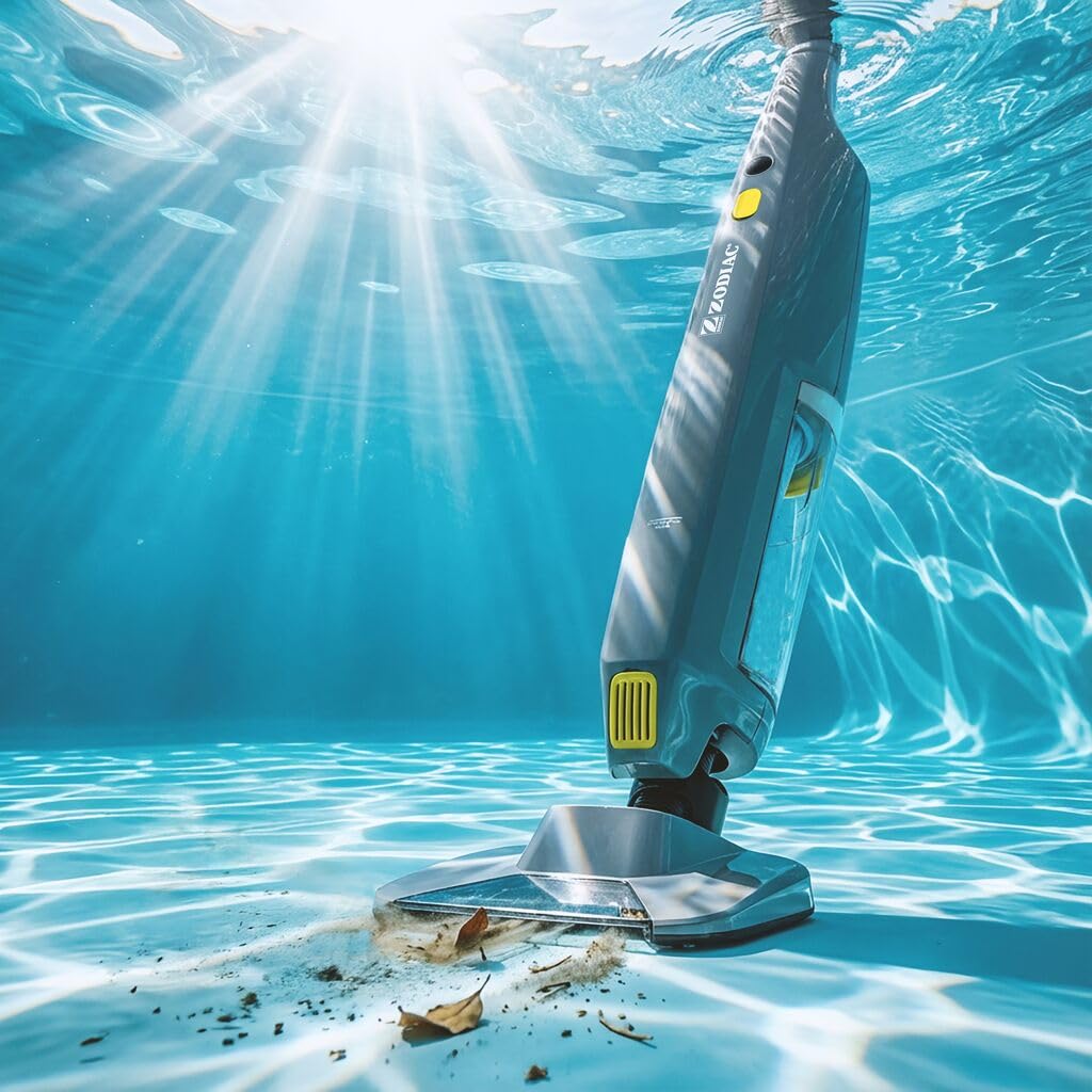 Aspirador Piscina Zodiac Serenit MVH 20 77943 Gris y Amarillo