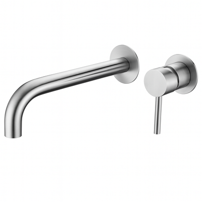 Grifo Lavabo Empotrado IMEX Moscú Acero Inoxidable AISI 316 Cromado
